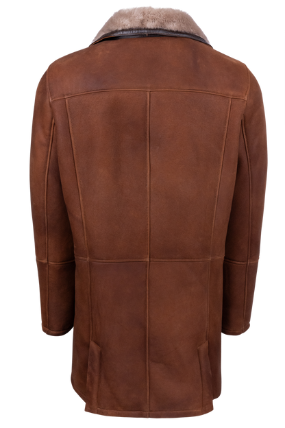 Pinto Ranch Merino Shearling Coat - Classic Brown