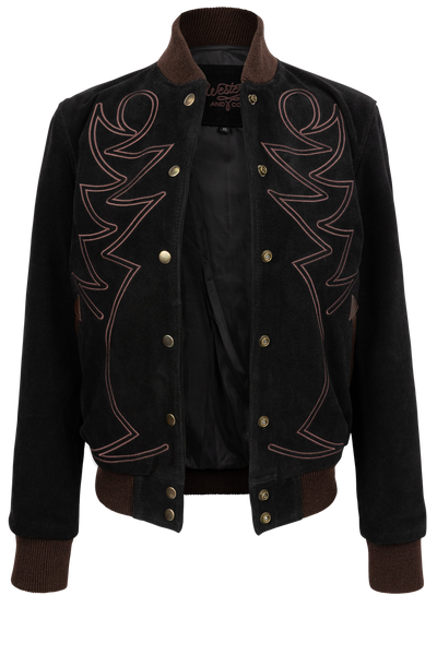 未使用　ARTISAN embroidery wool jacket black YADcrew Lace Line Embroidered Work Jacket – Face 3 Face