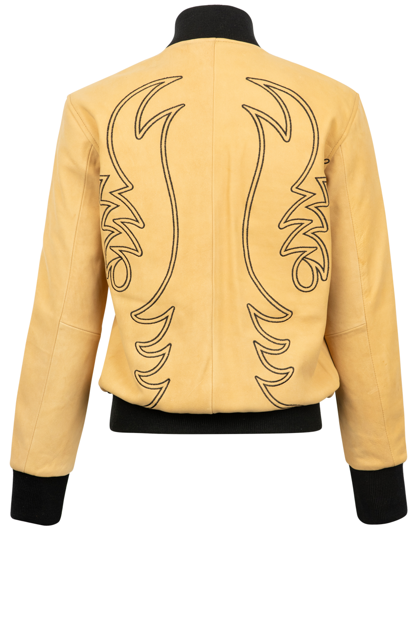 Western & Co. Embroidered Bomber Jacket