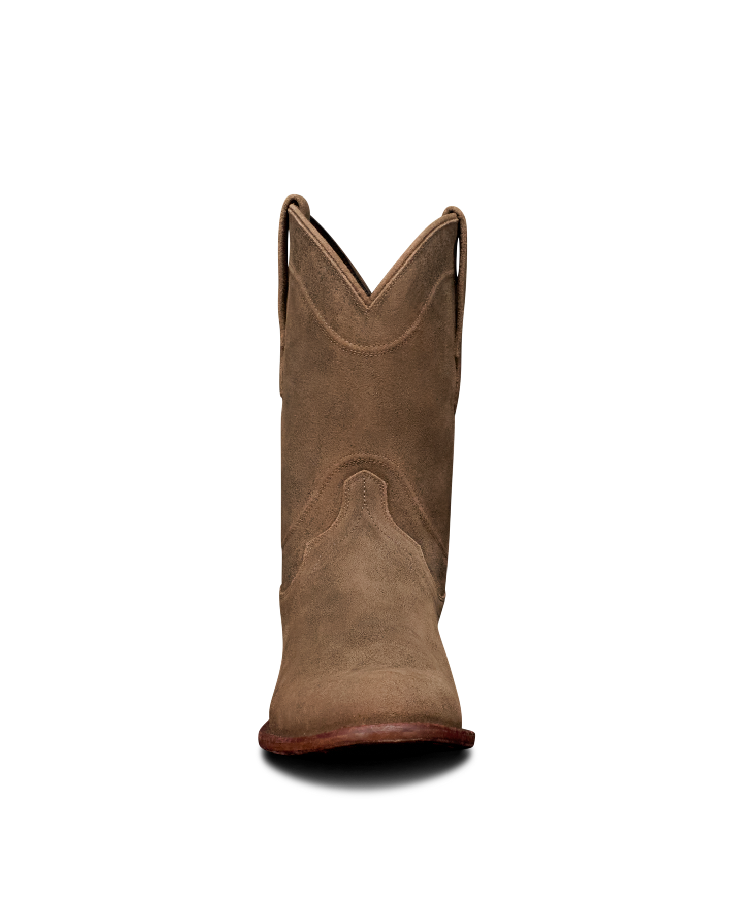 Tecovas Earl Suede Roper Boots - Gravel