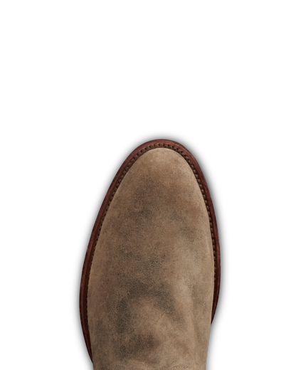 Tecovas Earl Suede Roper Boots - Gravel