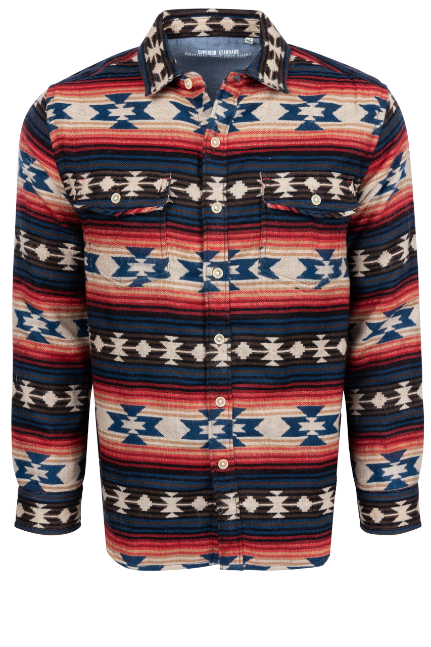 True Grit Tribal Shirt Jacket