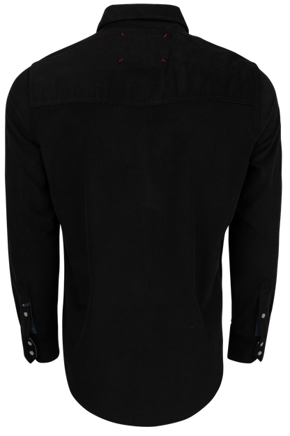 Robert Graham Wyatt Button-Front Shirt - Black