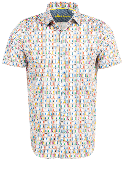 Robert Graham Livingston Button-Front Shirt