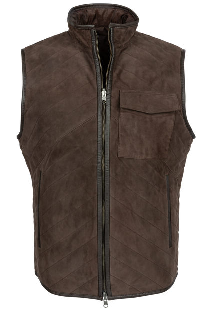 Robert Graham Cauthorne Leather Vest