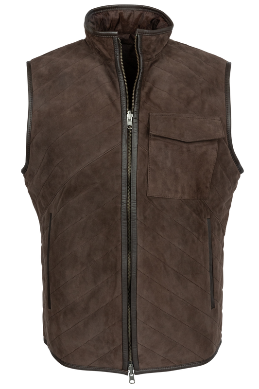 Robert Graham Cauthorne Leather Vest