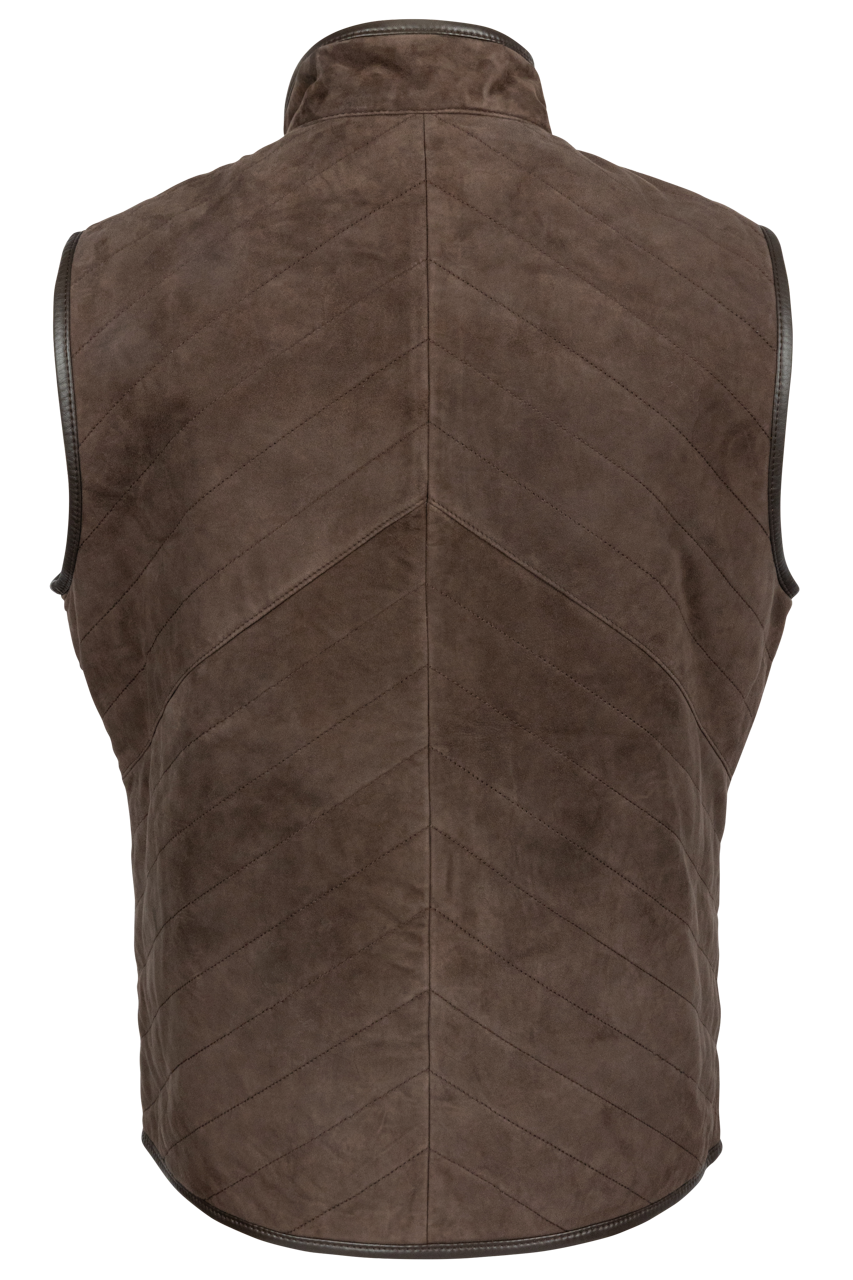 Robert Graham Cauthorne Leather Vest