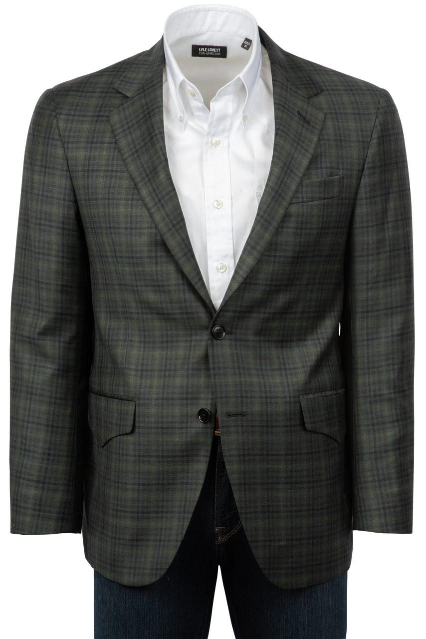 Pinto Ranch Green Plaid Sport Coat