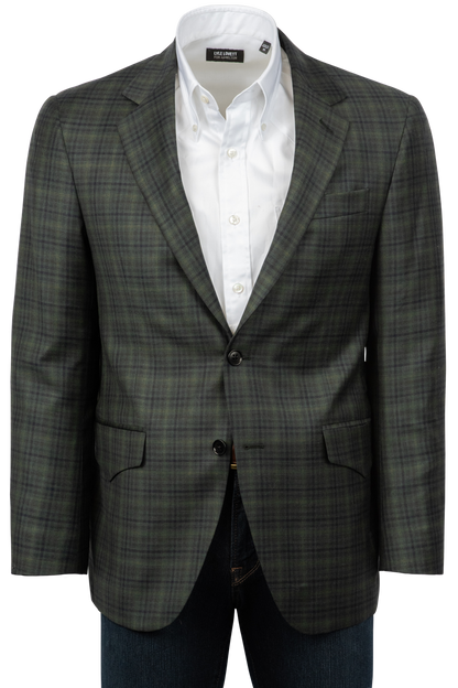 Pinto Ranch Green Plaid Sport Coat