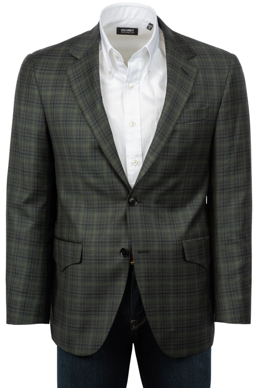 Pinto Ranch Green Plaid Sport Coat