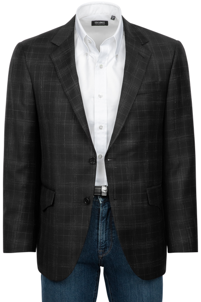 Pinto Ranch Black Plaid Sport Coat