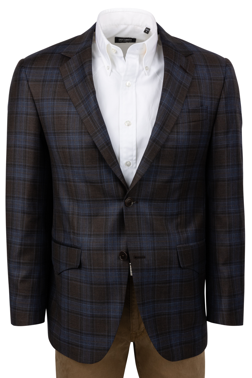 Pinto Ranch Charcoal Plaid Sport Coat