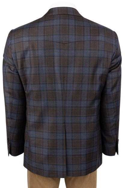 Pinto Ranch Charcoal Plaid Sport Coat