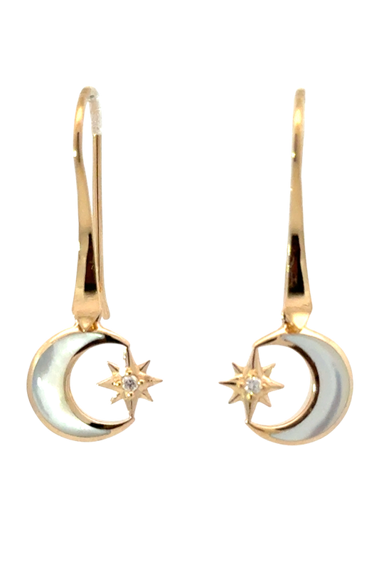 Kabana Gold Starburst Earrings