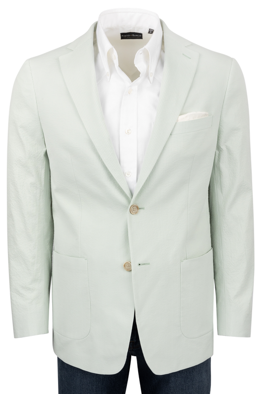 Robert Graham Light Blue Rayburn Blazer
