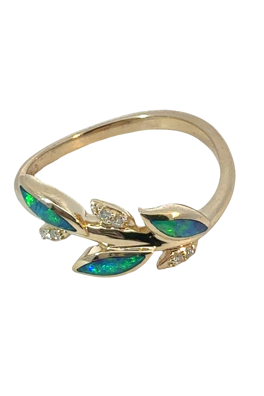 Kabana Opal and Gold Ring