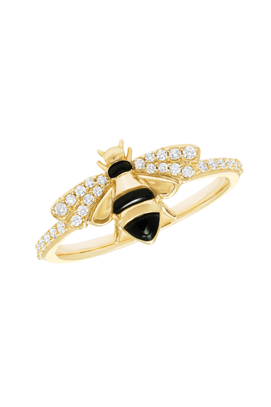 Kabana Onyx Bumblebee Ring