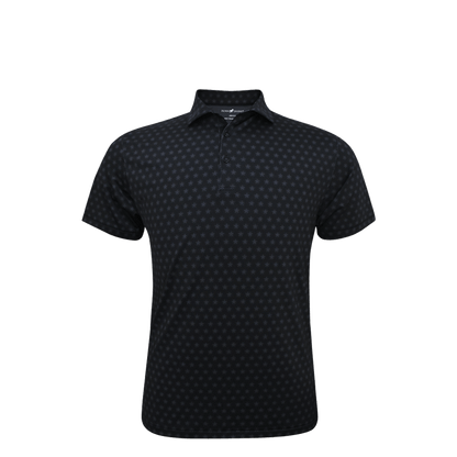 Horn Legend Texas Independence Performance Polo - Black