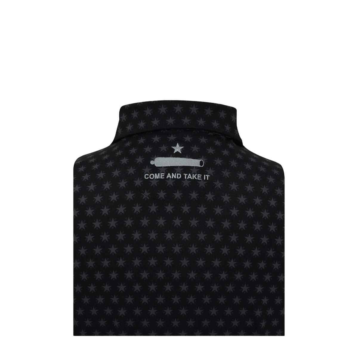 Horn Legend Texas Independence Performance Polo - Black