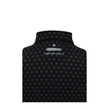 Horn Legend Texas Independence Performance Polo - Black