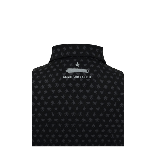 Horn Legend Texas Independence Performance Polo - Black - alternate view