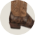 Lucchese Giant American Alligator Burke Cowboy Boots - Brown