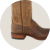 Rios of Mercedes Men's Texas Feral Hog Cowboy Boots - Brown
