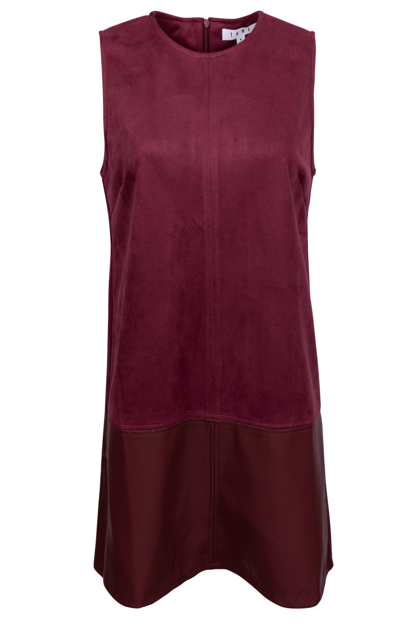 THML Mixed Media Shift Dress