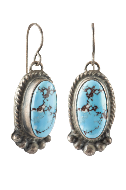 Golden Hills Silver & Turquoise Drop Earrings