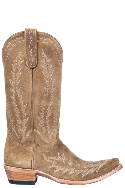 Old Gringo Women's Suede Dutton Cowgirl Boots - Tan