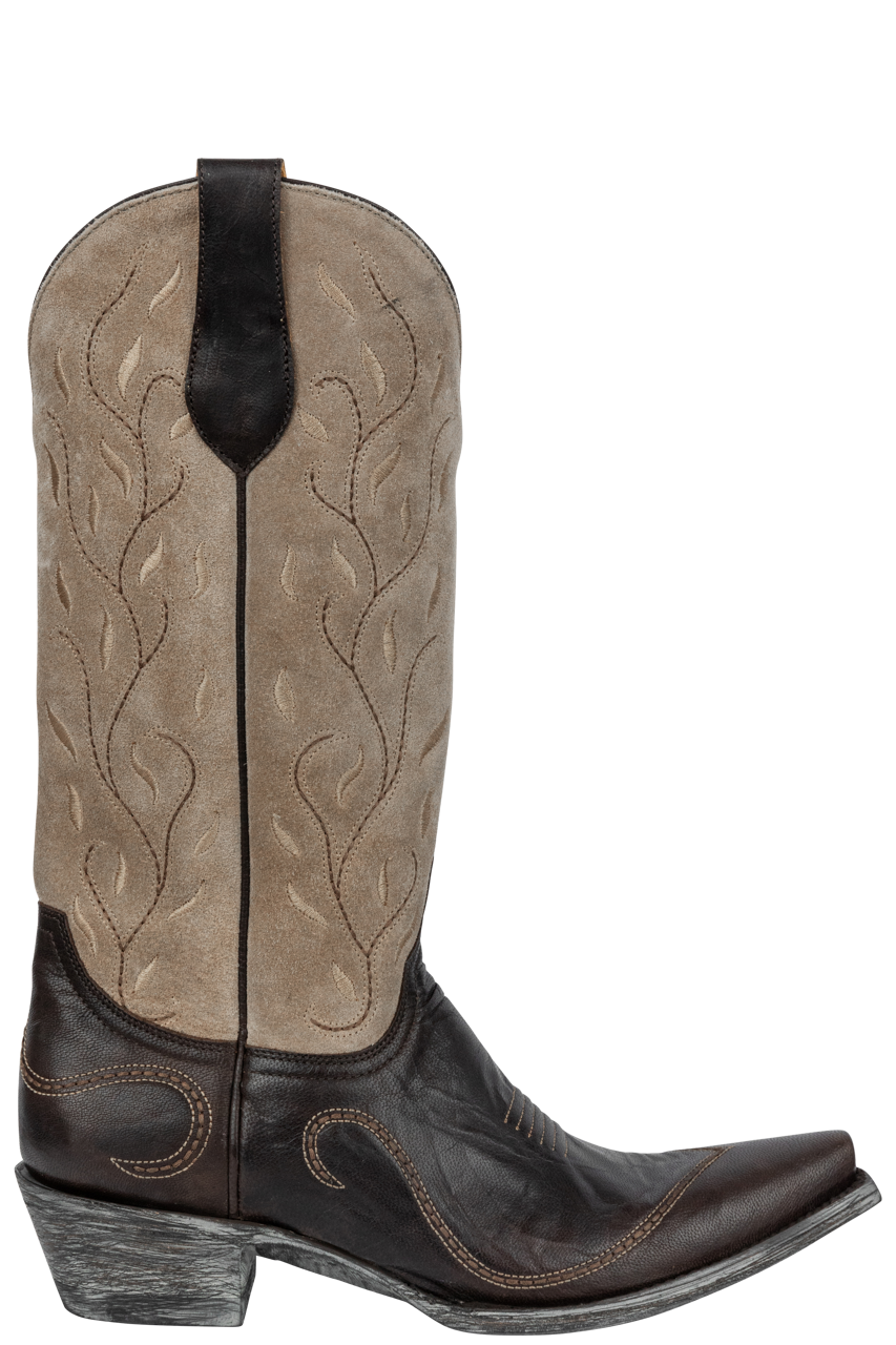 Old Gringo Orense Goat Cowgirl Boots - Chocolate