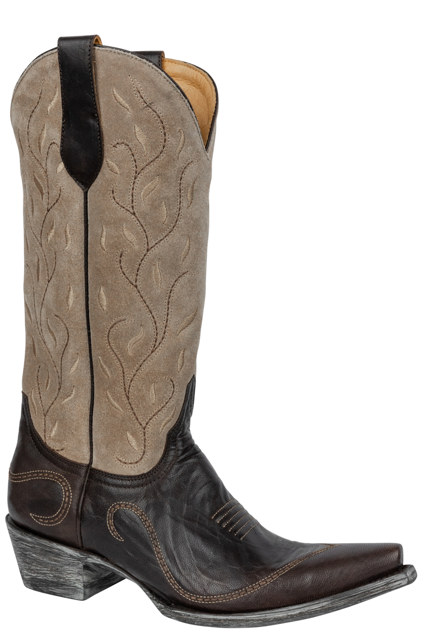 Old Gringo Orense Goat Cowgirl Boots - Chocolate