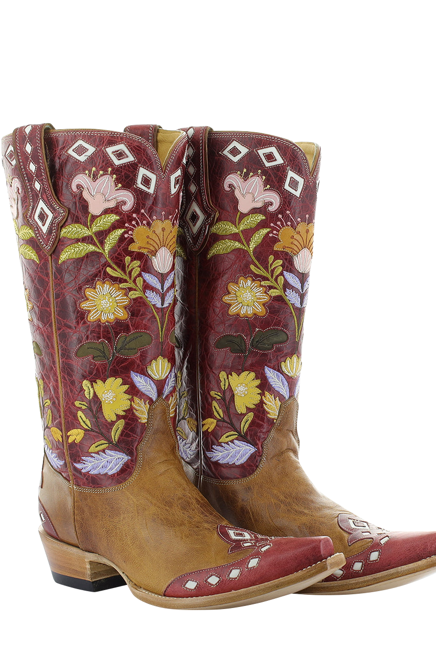 Old Gringo Camellia Cowgirl Boots