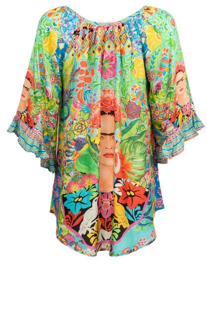 Lula Life Printed Bonita Blouse