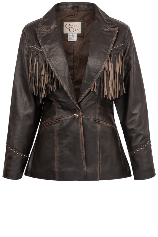 Cripple Creek Fringe Blazer