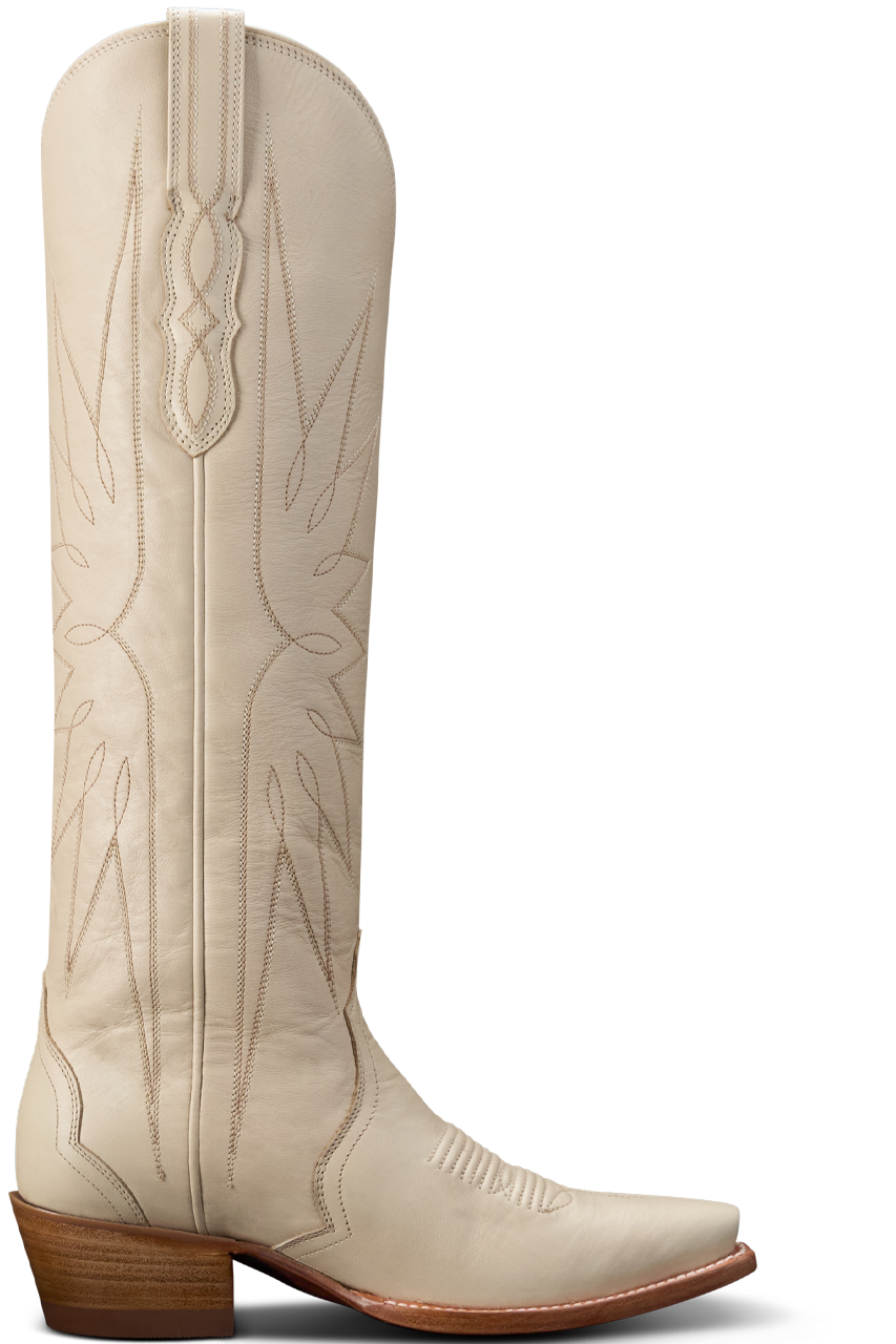 Tecovas Loretta Cowgirl Boots - Cream