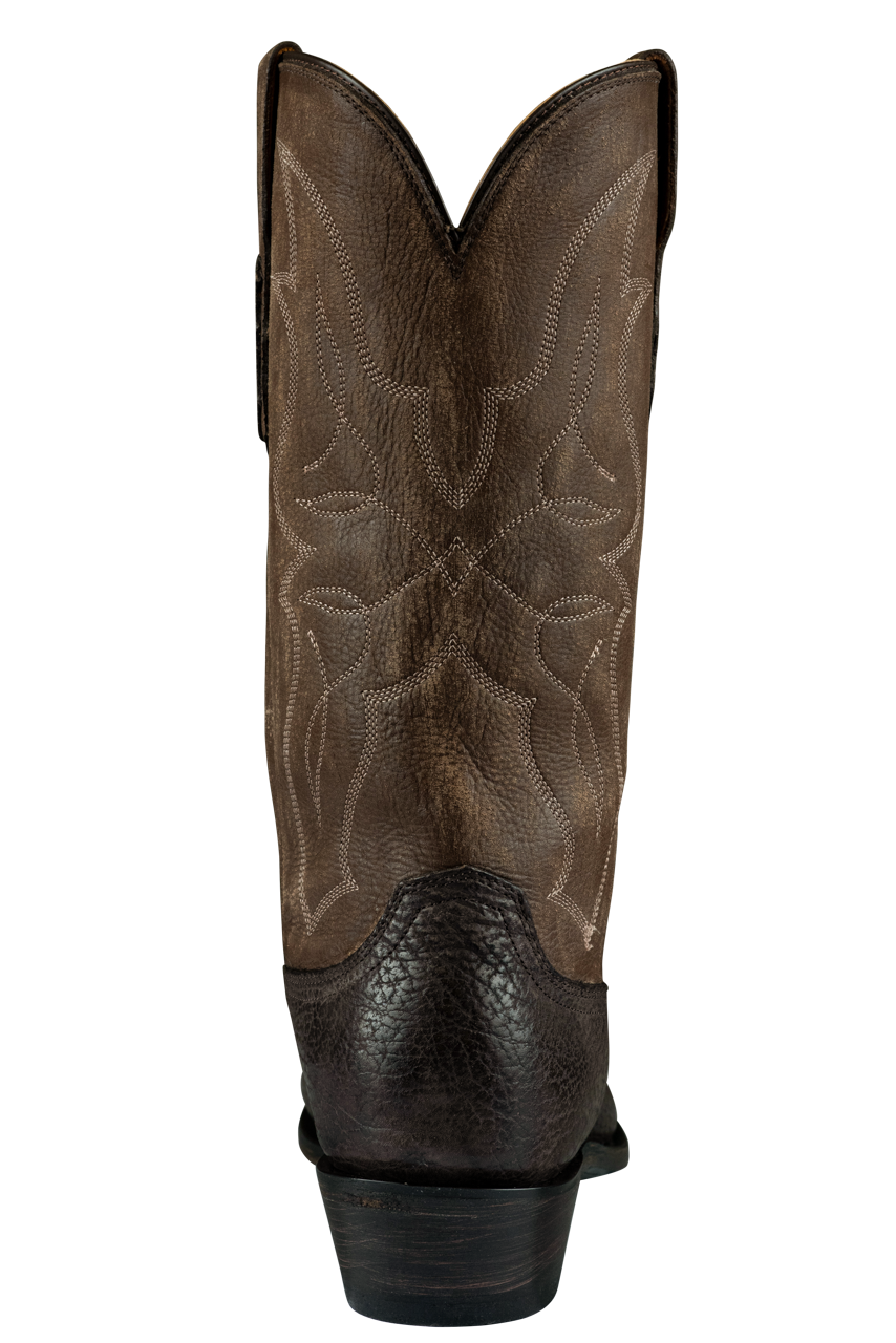 Lucchese top sharkskin boots