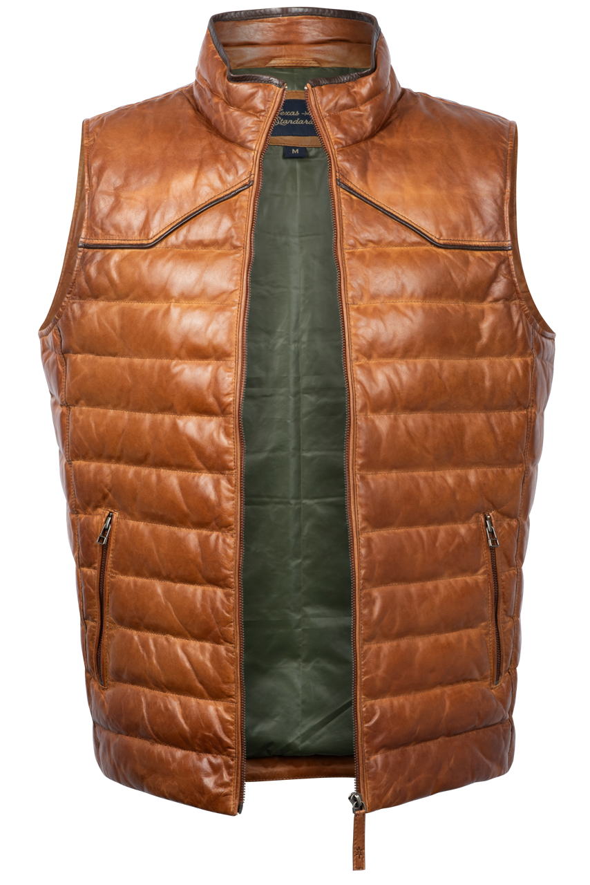 Texas Standard Maverick Leather Vest