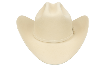 Milano 10X Jerarca Felt Cowboy Hat - Silver Belly