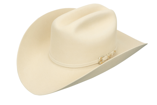 Milano 10X Jerarca Felt Cowboy Hat - Silver Belly