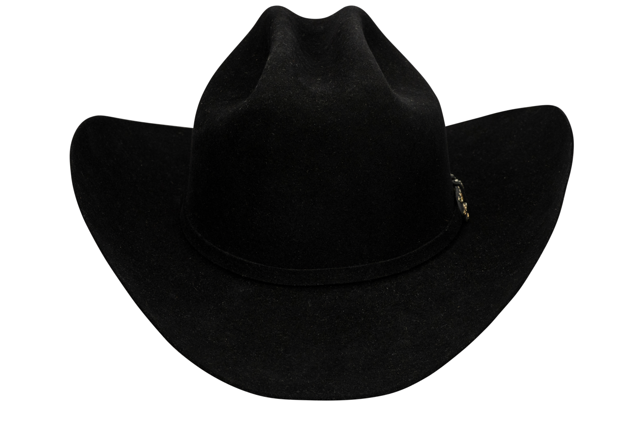 Milano 10X Jerarca Felt Cowboy Hat - Black