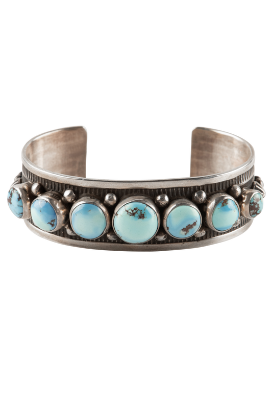 Golden Hills Turquoise Cuff Bracelet