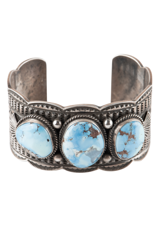 Golden Hills Turquoise Cuff Bracelet