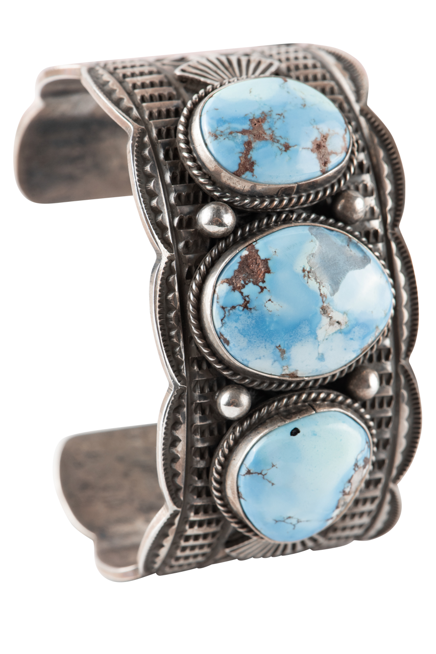 Golden Hills Turquoise Cuff Bracelet