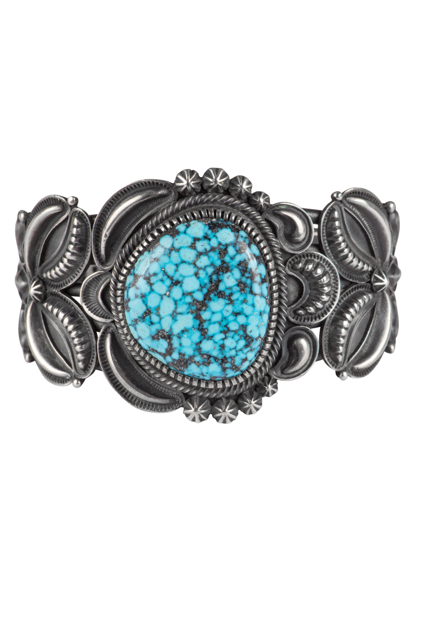 Silver & Turquoise Statement Bracelet