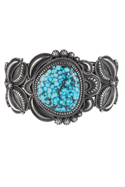 Silver & Turquoise Statement Bracelet