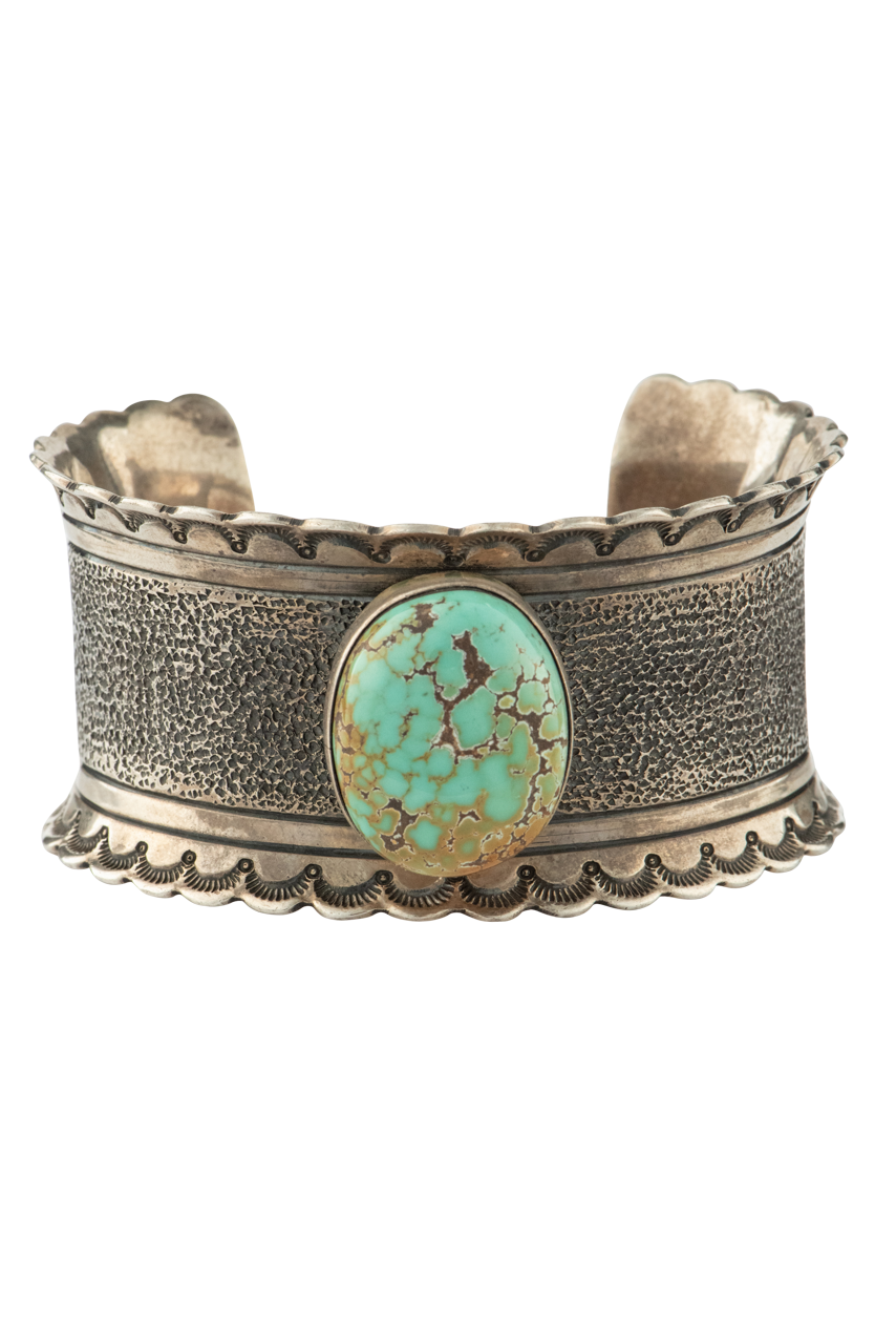 Royston Turquoise Stone Cuff Bracelet