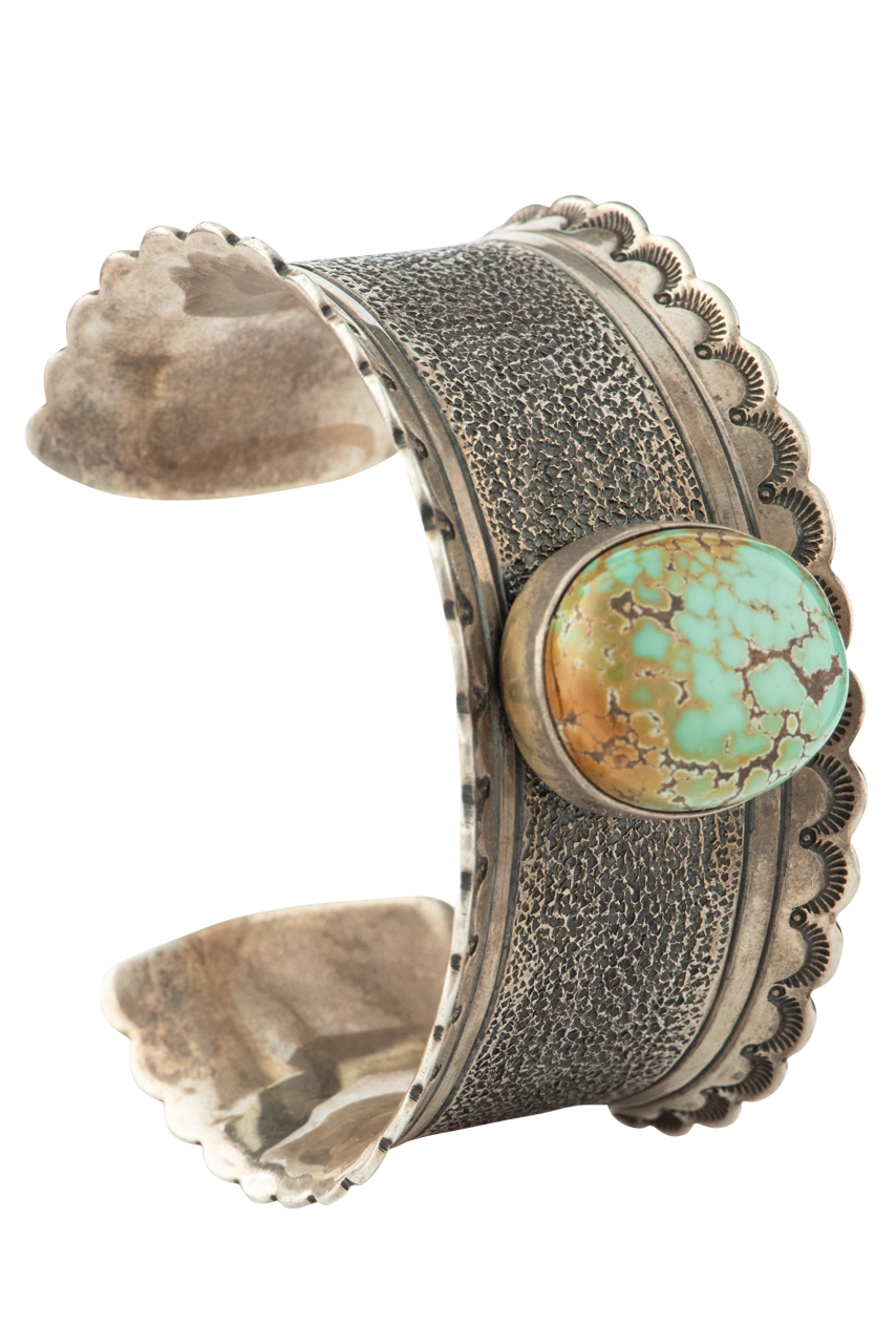 Royston Turquoise Stone Cuff Bracelet