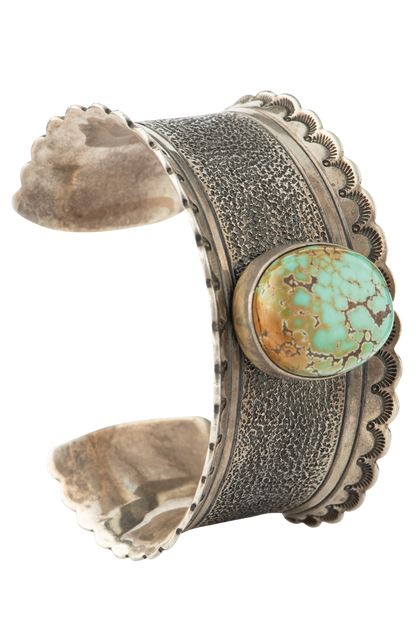 Royston Turquoise Stone Cuff Bracelet