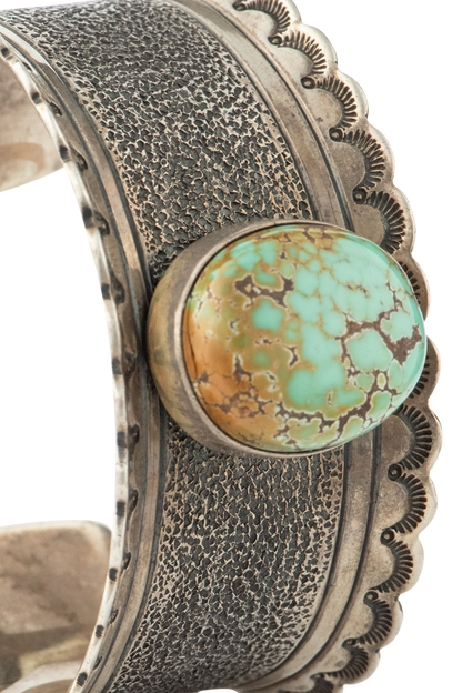 Royston Turquoise Stone Cuff Bracelet